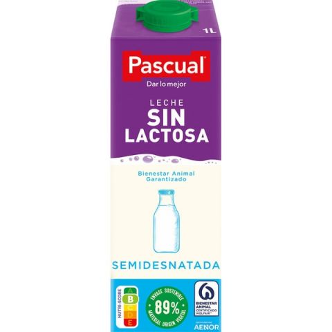 LECHE PASQUAL SEMI SIN LACTOSA