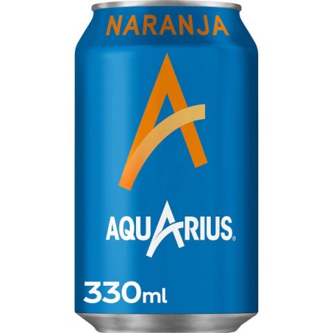 AQUARIUS NARANJA LATA 33CL