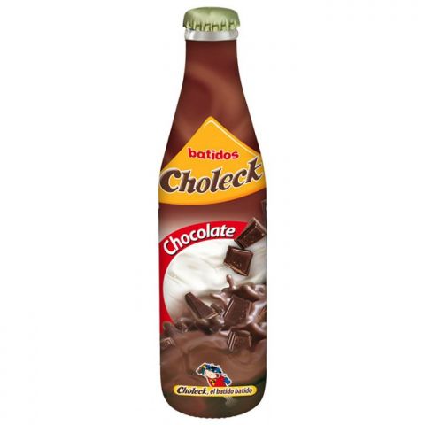 CHOLECK CHOCOLATE VIDRIO 200 24UD