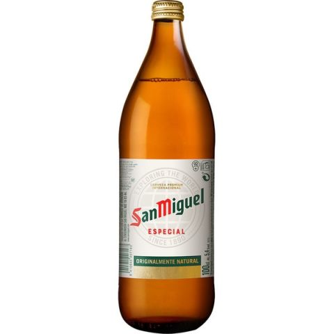 CERVEZA SAN MIGUEL 1L