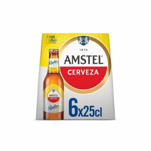 CERVEZA RADLER AMSTEL P-6UD