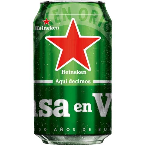 CERVEZA HEINEKEN LATA 33CL