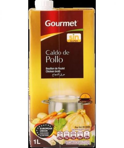 CALDO GOURMET POLLO 1L